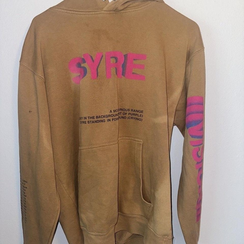 Jaden Smith Syre Hoodie Men's (M) MSFTS REP‎ Beautiful Confusion Pullover